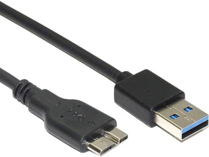 NÖRDIC USB 3.1 kabel USB A till USB Micro B 1m svart