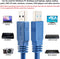 NÖRDIC USB3.1 kabel typ A hane till typ A hane 5Gbps 1m USB3.0