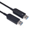NÖRDIC 10m Aktiv AOC 10Gbps Fiber kabel USB-A 3.1 till USB-A 3.1