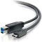 NÖRDIC USB 3.1 kabel USB C till USB B 1m USB skrivarkabel