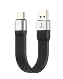 NÖRDIC Flat Adapter USB3.2 Gen1 USB-C to A 5Gbps 3A