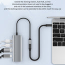 NÖRDIC 2m USB3.2 Gen2 SuperSpeed USB 10Gbps USB-C till C PVC förlängningskabel med Power Delivery 100W, 4K60Hz video och Emarker