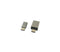 NÖRDIC 2 i 1 adapter kit USB A 3.1 till USB C och Micro USB till USB C