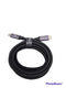 NÖRDIC 50cm USB-C till C nylonflätad kabel snabbladdning med PD3.1 240W 48V 5A med Emarker