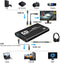 NÖRDIC Video capture adapter USB3.0 HDMI output 4K 60Hz HDMI med Loop Mikrofon och audio out HDMI Signal Loop Out