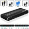NÖRDIC HDMI Switch 3 till 1 med Video Capture Card HDMI2.0 4K60Hz USB3.1 Mikrofon och Audio out HDMI Signal Loop Out HDR HDCP2.2 EDID RGB8:8:8