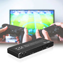 NÖRDIC HDMI Switch 3 till 1 med Video Capture Card HDMI2.0 4K60Hz USB3.1 Mikrofon och Audio out HDMI Signal Loop Out HDR HDCP2.2 EDID RGB8:8:8